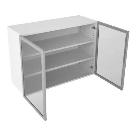 Kitchn Vitrineskab 2 hylder og 2 låger H:704 D:320 B:800