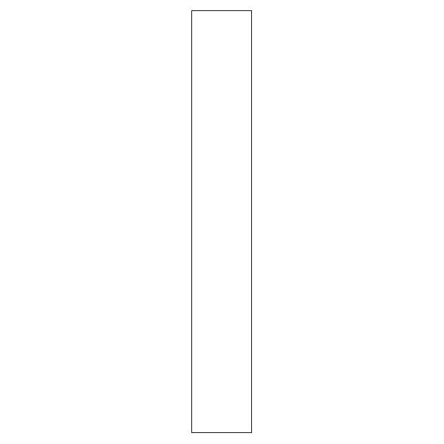 Kitchn Tilpasning til underskab<br>H: 70,4 cm B: 10 cm