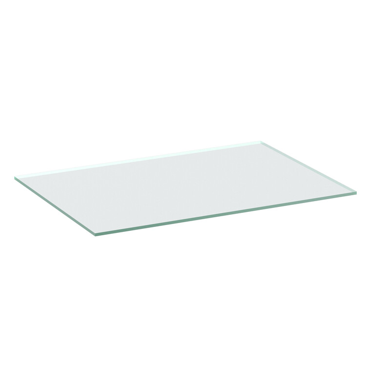 Kitchn Klar glashylde 6mm 4 hyldebærere D:297 B:567