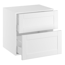 Kitchn Badunderskab lavt m/2 skuffer H:576 D:450 B:800