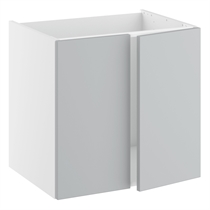 Kitchn Badvaskeskab lavt 2 låger H:576 D:450 B:1000