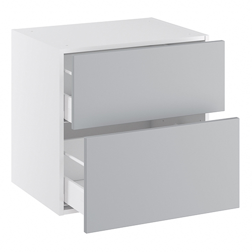 Kitchn Badvaskeskab lavt m/2 skuffer H:576 D:450 B:1000