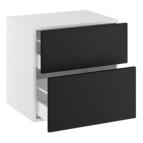 Kitchn Badvaskeskab lavt m/2 skuffer H:576 D:450 B:1000