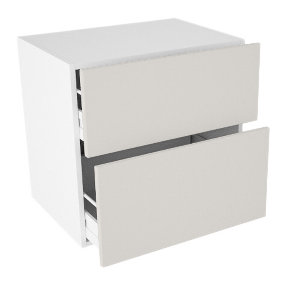 Badvaskeskab, 2 skuffer. H:576 B:800 D:450