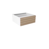 Kitchn Badvaskeskab lavt LINE m/1 skuffe (sammensat af 2 fronter) H:320 D:450 B:1000