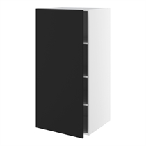 Kitchn Design hyldeskab med 2 hylder og 1 konstruktionshylde H:1248 D:580 B:400