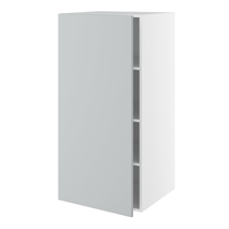 Kitchn Design hyldeskab med 2 hylder og 1 konstruktionshylde H:1248 D:580 B:400