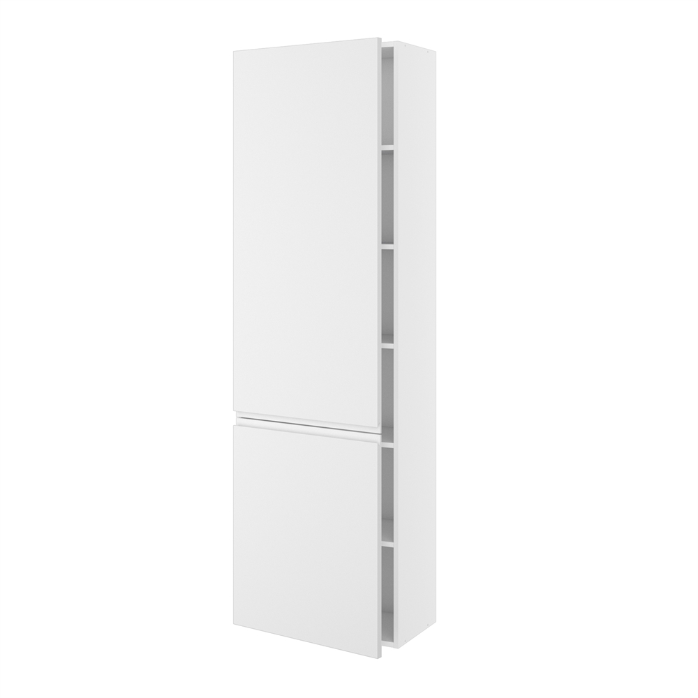 Kitchn Hyldeskab 1/2 dybde 5 hylder og 2-delt låge H:1952 D:320 B:500