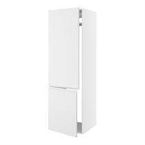Kitchn Højskab til integreret køl/frys m/2 låger med hængselsboring uden bagbeklædning H:2144 D:580 B:600
