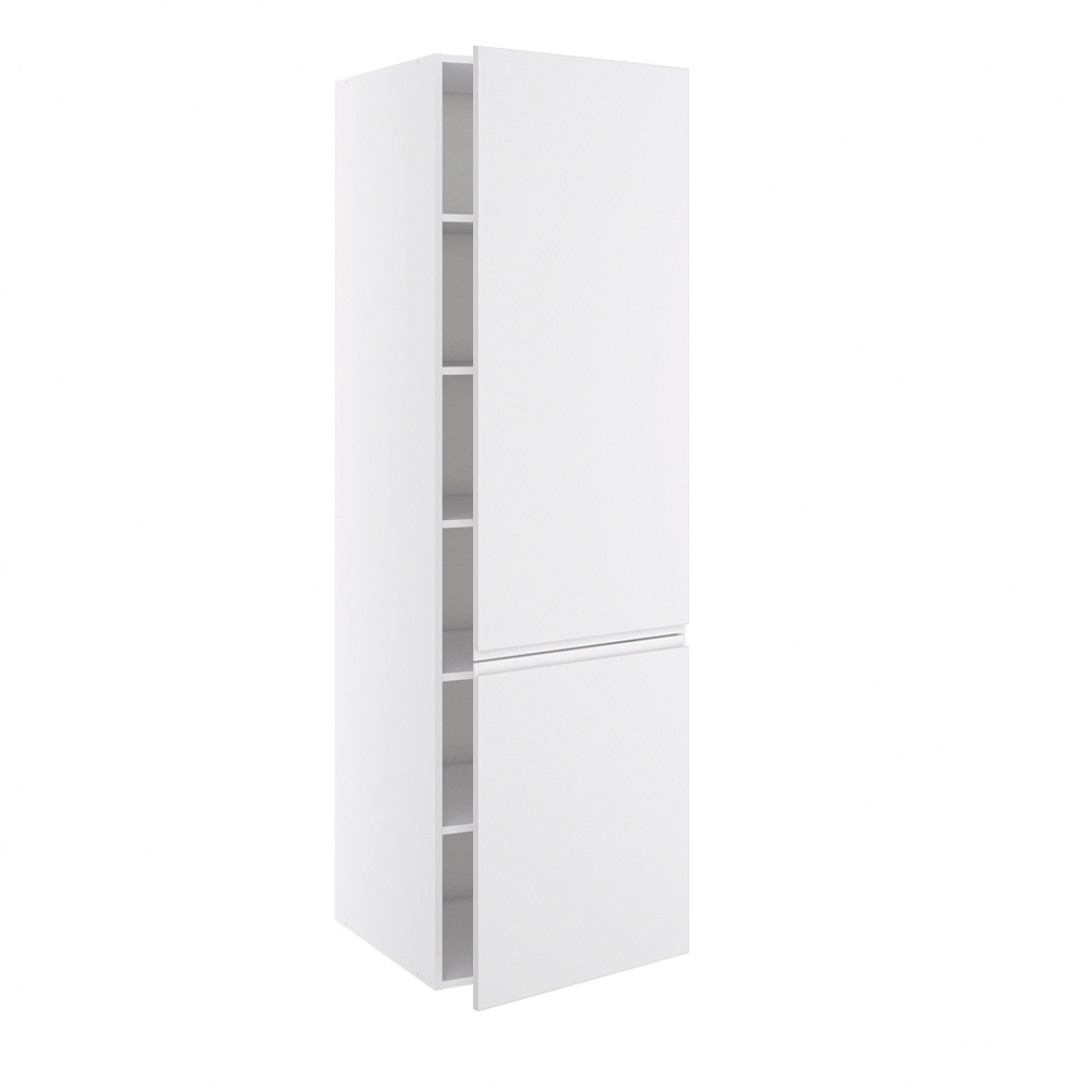 Kitchn Hyldeskab m/5 hylder med 2-delt låge H:1952 D:580 B:400