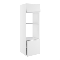 Kitchn Højskab til ovn/micro nichemål 1039x567 mm. Toplåge H:316 og låge H:572 H:1952 D:580 B:600