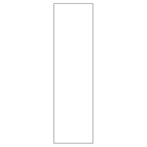 Kitchn Indfarvet højskabsside med udluftning til køl/ovnH:2144mm D:580