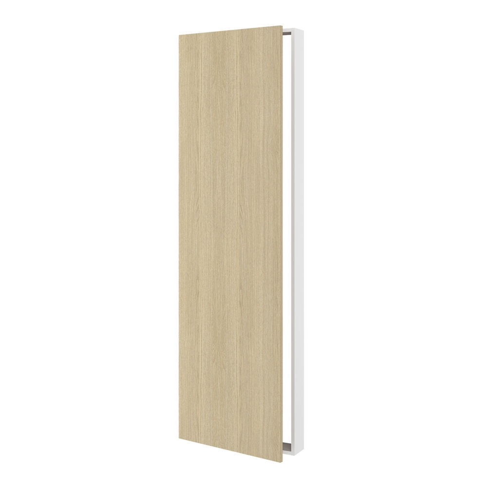 Installationsramme, 1 låge (leveres usamlet). H:2144 B:600 D:123