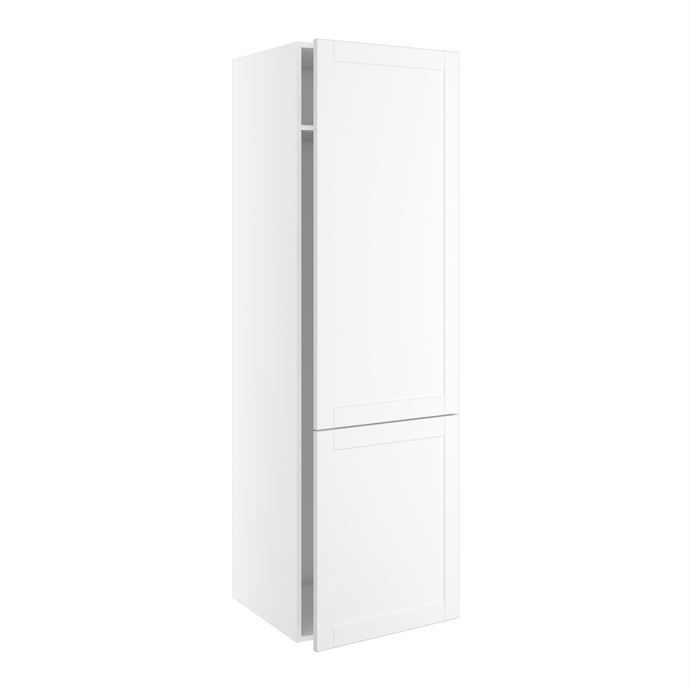 Kitchn Kosteskab m/1 hylde, slangeholder og trådindsats med 2-delt låge H:1952 D:580 B:600