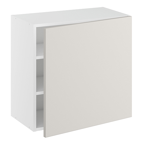 Overskab, 1 låge, 2 hylder. H:576 B:300 D:320