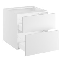 Lavt kolonialskab 2 skuffer H:576 D:580 B:1000