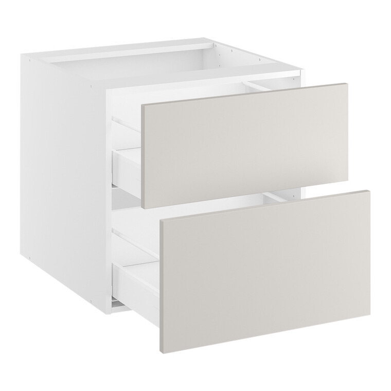 Underskab, 2 skuffer. H:576 B:500 D:580