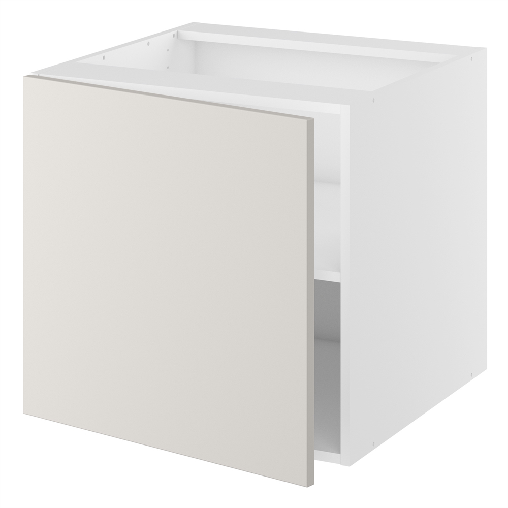 Lavt underskab, 1 låge, 1 hylde. H:576 B:500 D:580