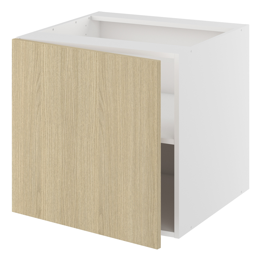 Lavt underskab, 1 låge, 1 hylde. H:576 B:500 D:580