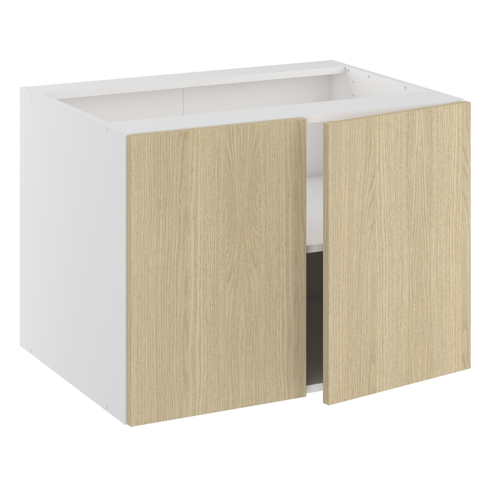 Lavt underskab, m/dobbelt låger, 1 hylde. H:576 B:800 D:580