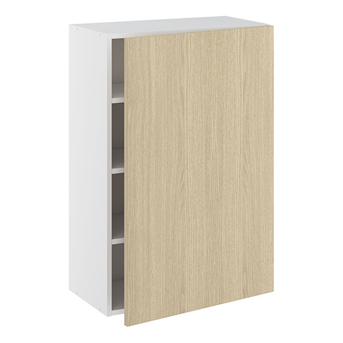 Overskab, 1 låge, 3 hylder. H:896 B:600 D:320