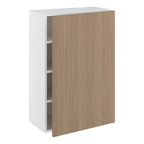 Overskab, 1 låge, 3 hylder. H:896 B:600 D:320