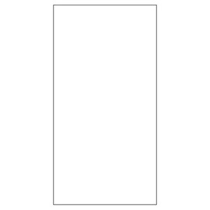 Kitchn Indfarvet overskabsside bad H:576mm D: 200