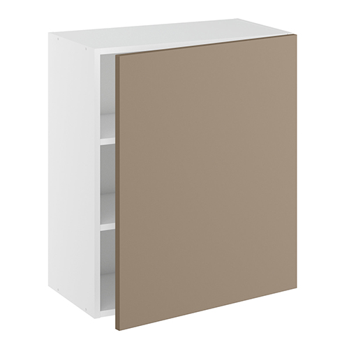 Overskab, 1 låge, 2 hylder. H:704 B:200 D:320