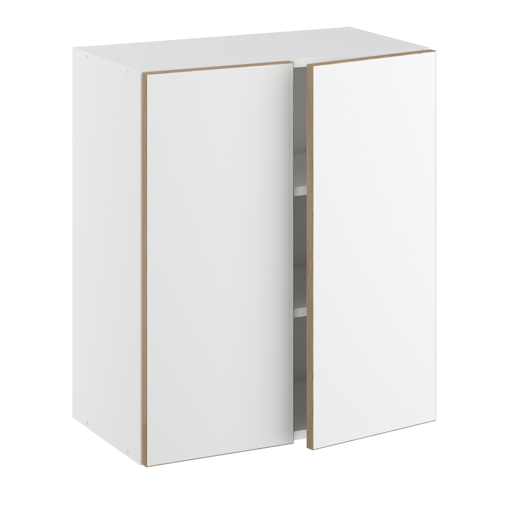 Overskab m/2 hylder og 2 låger H:704 D:320 B:600