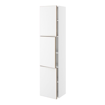 Badhøjskab Slimline 3 låger H:1728 D:320 B:300