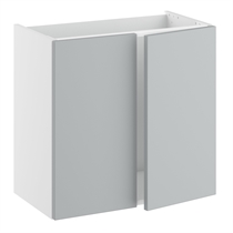 Kitchn Badvaskeskab lavt slimline 2 låger H:576 D:320 B:600
