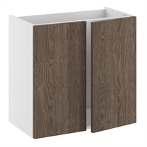 Kitchn Badvaskeskab lavt slimline 2 låger H:576 D:320 B:600