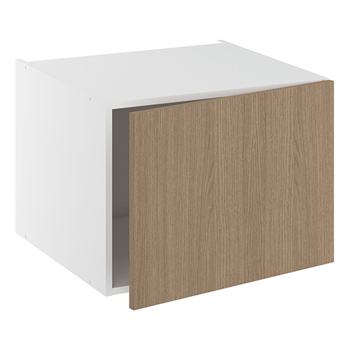 Topskab, 1 sidehængt låge. H:448 B:600 D:580