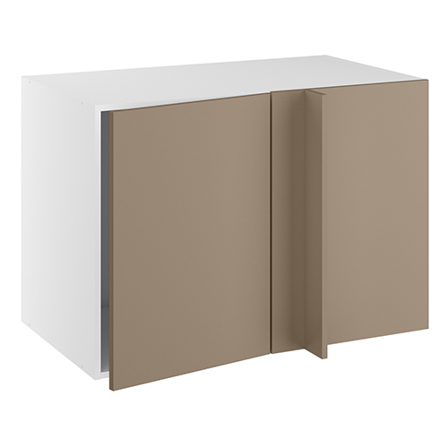 Hjørneindstiksskab, 496mm låge, blændplade, m/ 1/2 karrusel (min. 1150mm fra væg). H:704 B:1000 D:580