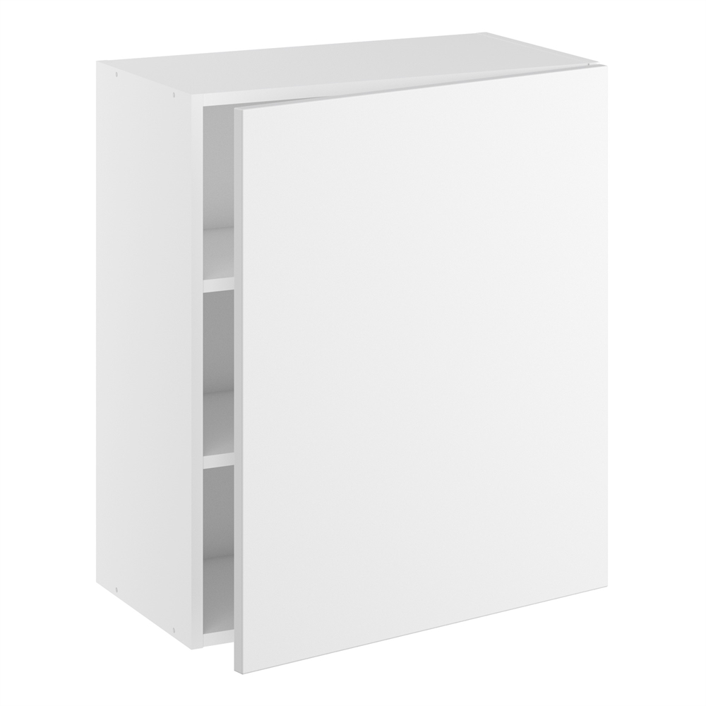 Hyldeskab 1/2 dybde, 2 hylder og 1 låge H:704 D:320 B:500