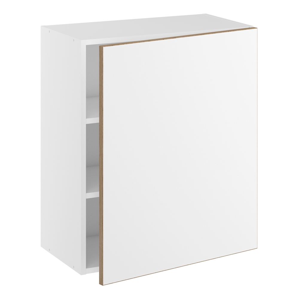 Hyldeskab 1/2 dybde, 2 hylder og 1 låge H:704 D:320 B:300