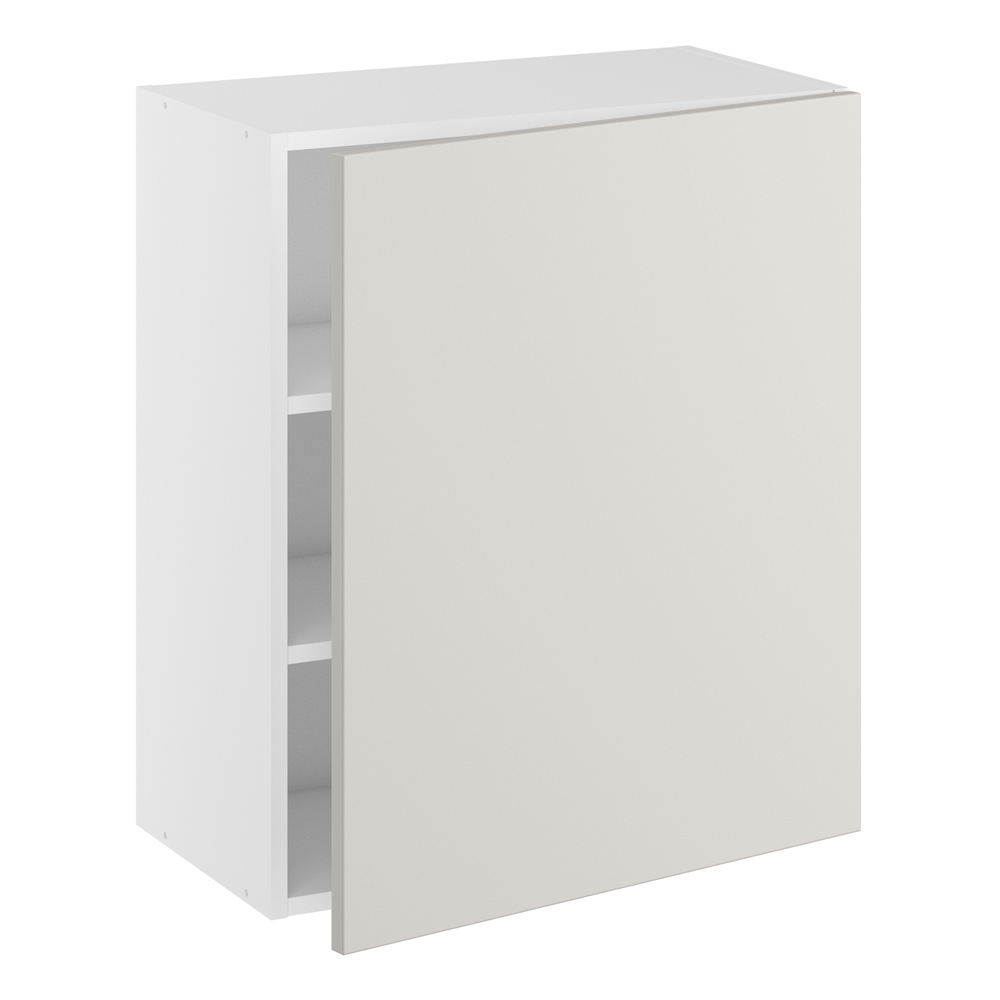 Underskab, halv dybde, 1 låge, 2 hylder. H:704 B:300 D:320