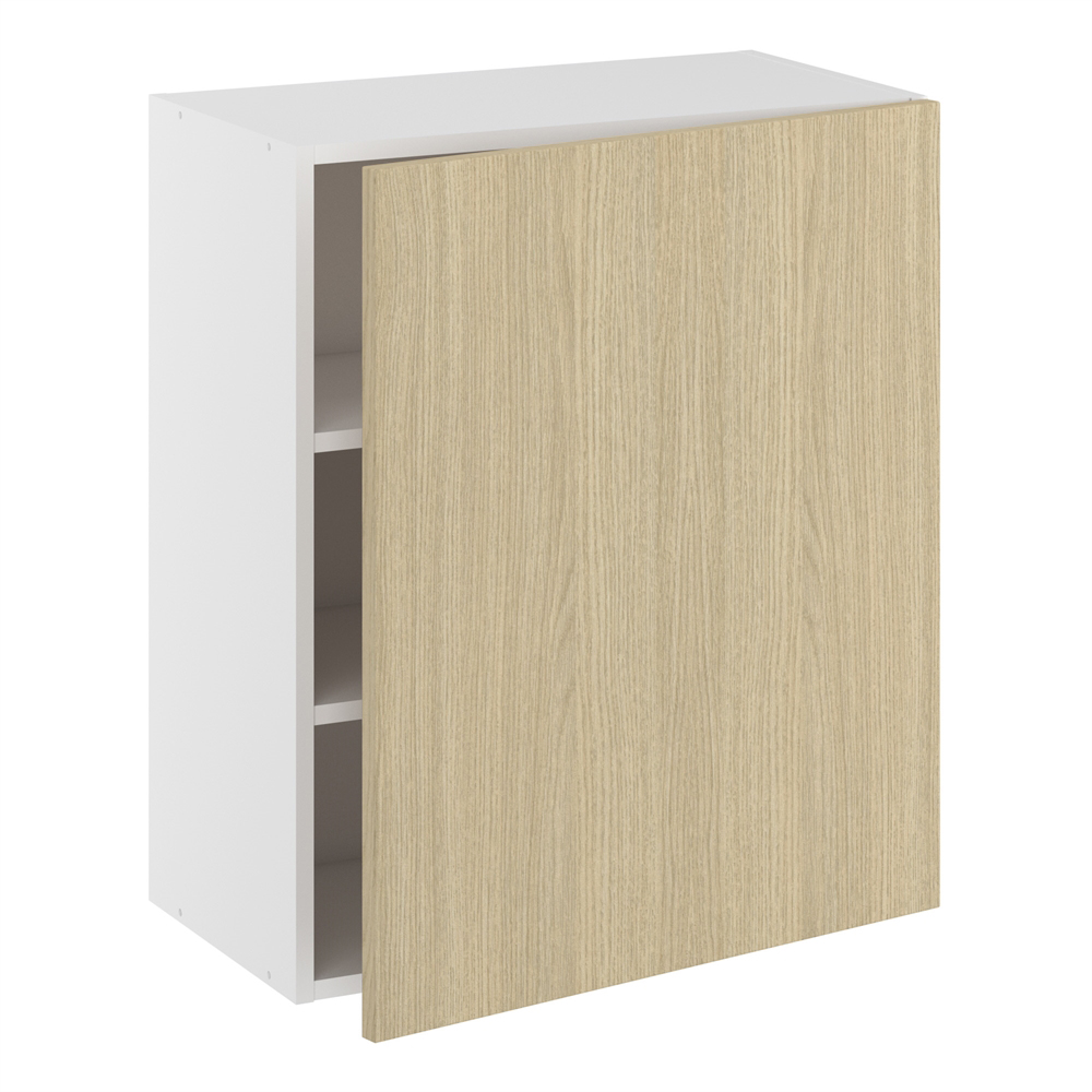 Underskab, halv dybde, 1 låge, 2 hylder. H:704 B:400 D:320