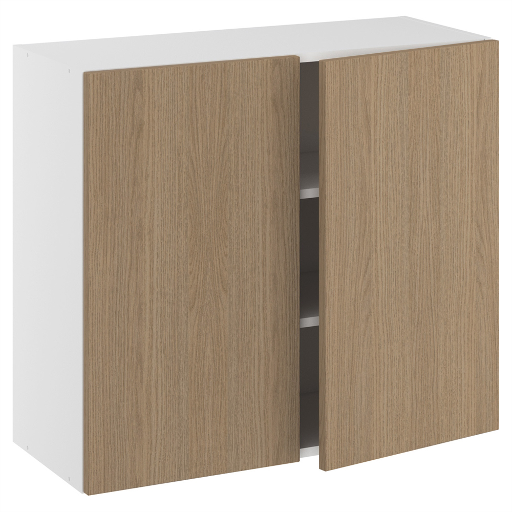 Underskab, halv dybde, m/dobbelt låger, 2 hylder. H:704 B:800 D:320