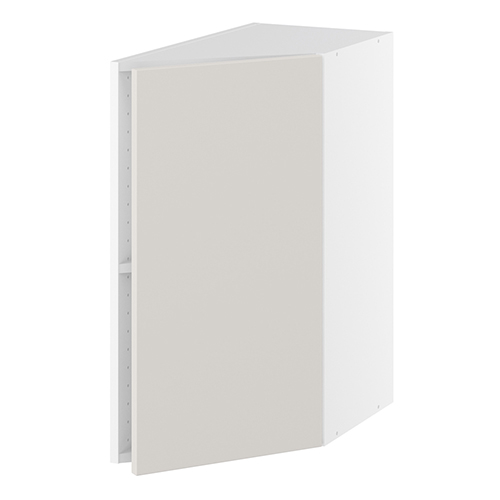 Skråskab, 371mm låge, 1 hylde. H:704 B:295 D:580