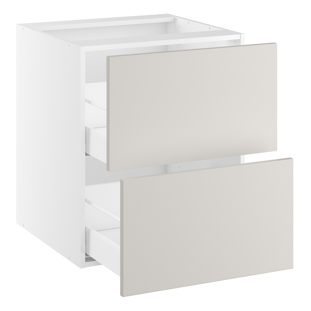 Underskab, 2 skuffer. H:704 B:800 D:580