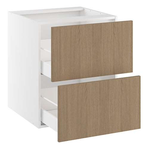 Underskab, 2 skuffer. H:704 B:400 D:580