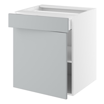 Kitchn Hyldeskab m/1 skuffe og 1 hylde H:704 D:580 B:400