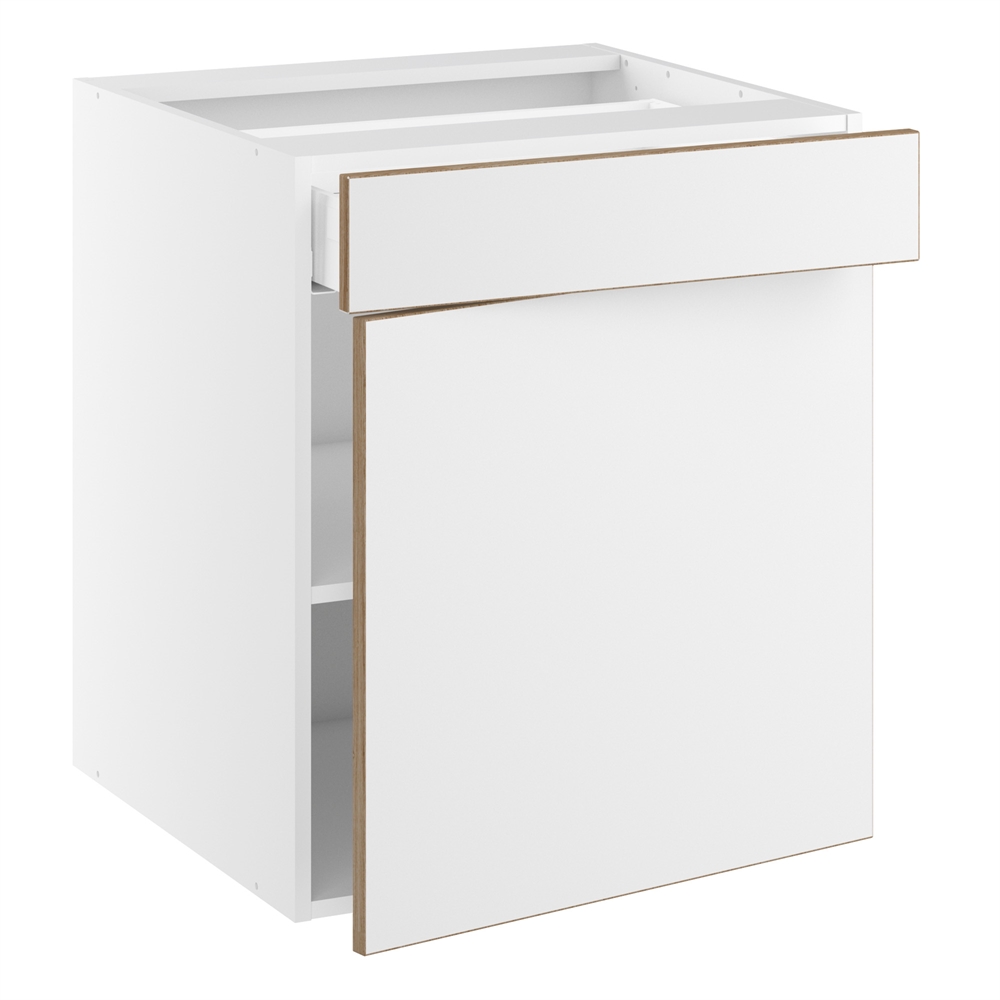 Hyldeskab m/1 skuffe og 1 hylde H:704 D:580 B:600
