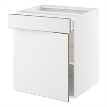 Kitchn Hyldeskab m/1 skuffe og 1 hylde H:704 D:580 B:500