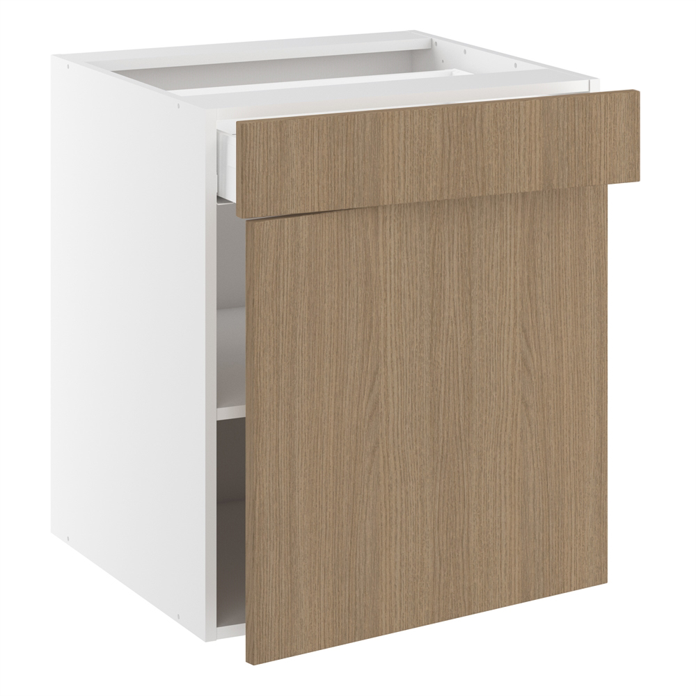 Underskab, 572mm låge, 1 skuffe, 1 hylde. H:704 B:500 D:580