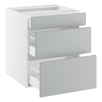 Kitchn Kolonialskab m/3 skuffer H:704 D:580 B:400
