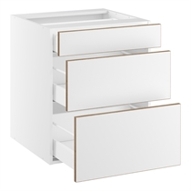 Kitchn Kolonialskab m/3 skuffer H:704 D:580 B:500