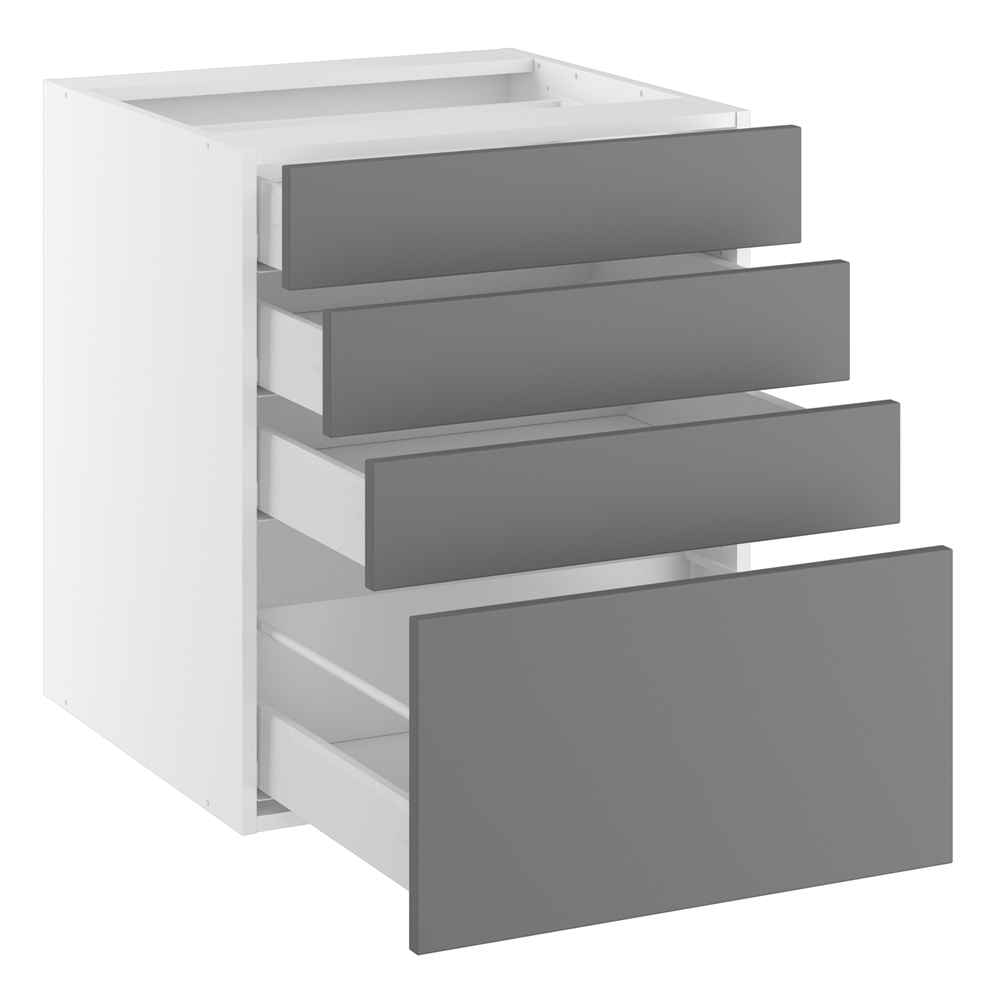 Kitchn Skuffeskab m/4 skuffer H:704 D:580 B:500