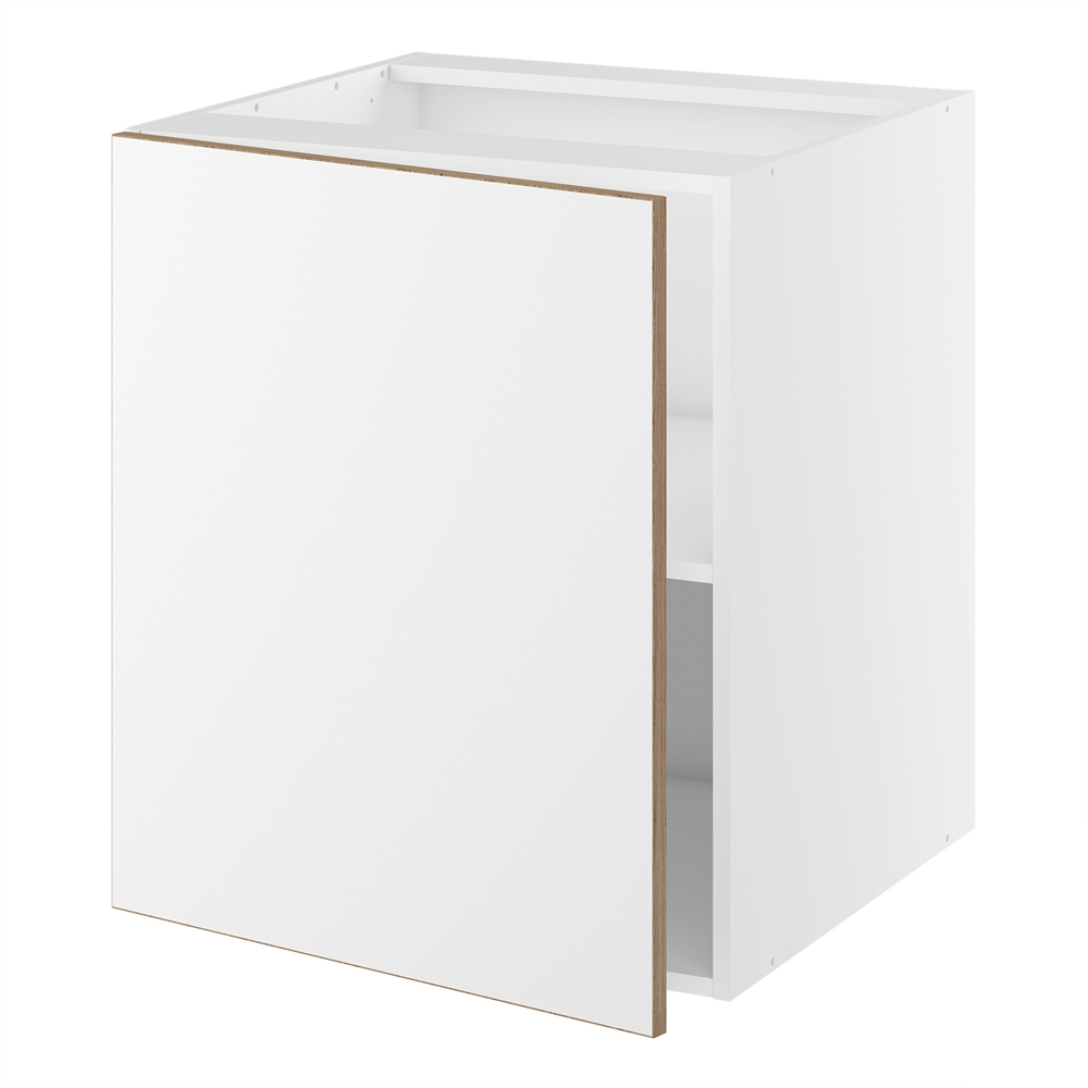 Hyldeskab 1 hylde og 1 låge H:704 D:580 B:500